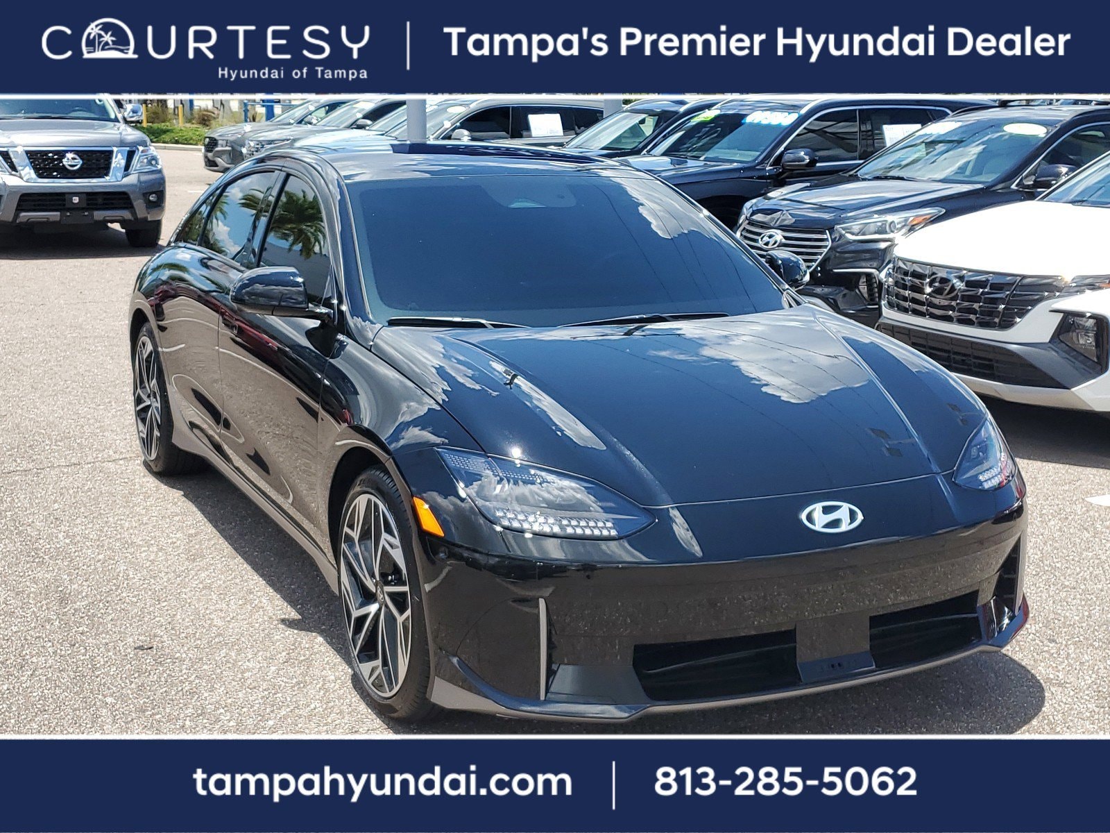 Certified 2024 Hyundai IONIQ 6 Limited with VIN KMHM54AA2RA061452 for sale in Tampa, FL