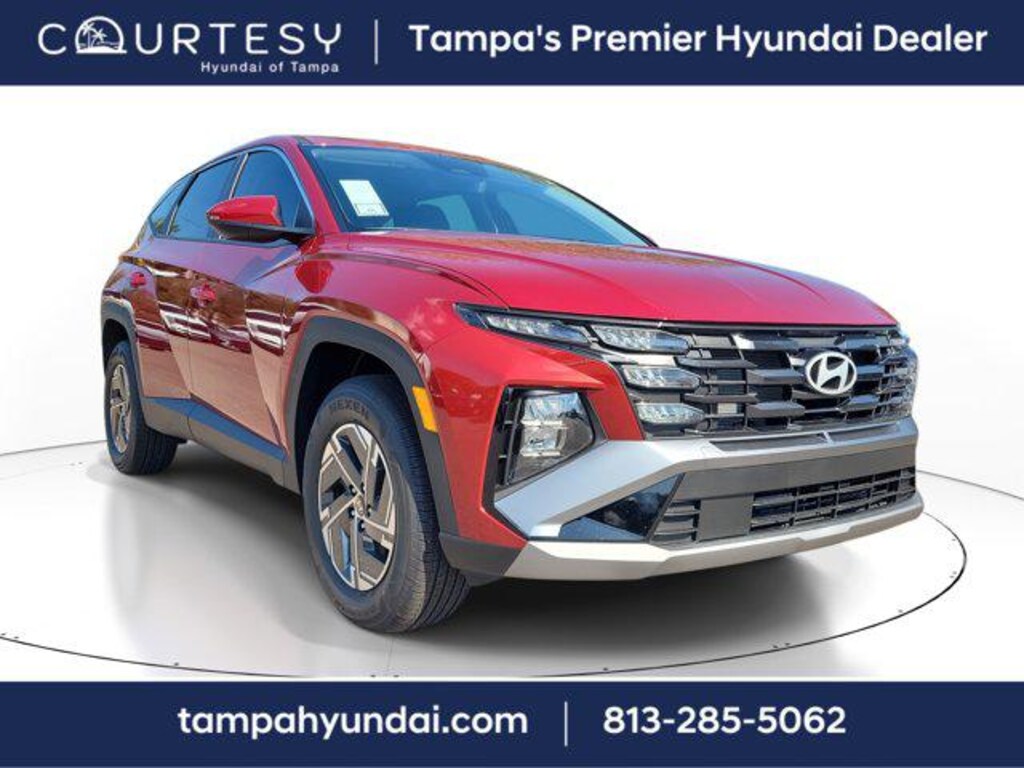 New 2026 Hyundai Tucson Hybrid Blue SUV