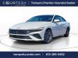 New 2026 Hyundai Elantra Hybrid Blue Sedan
