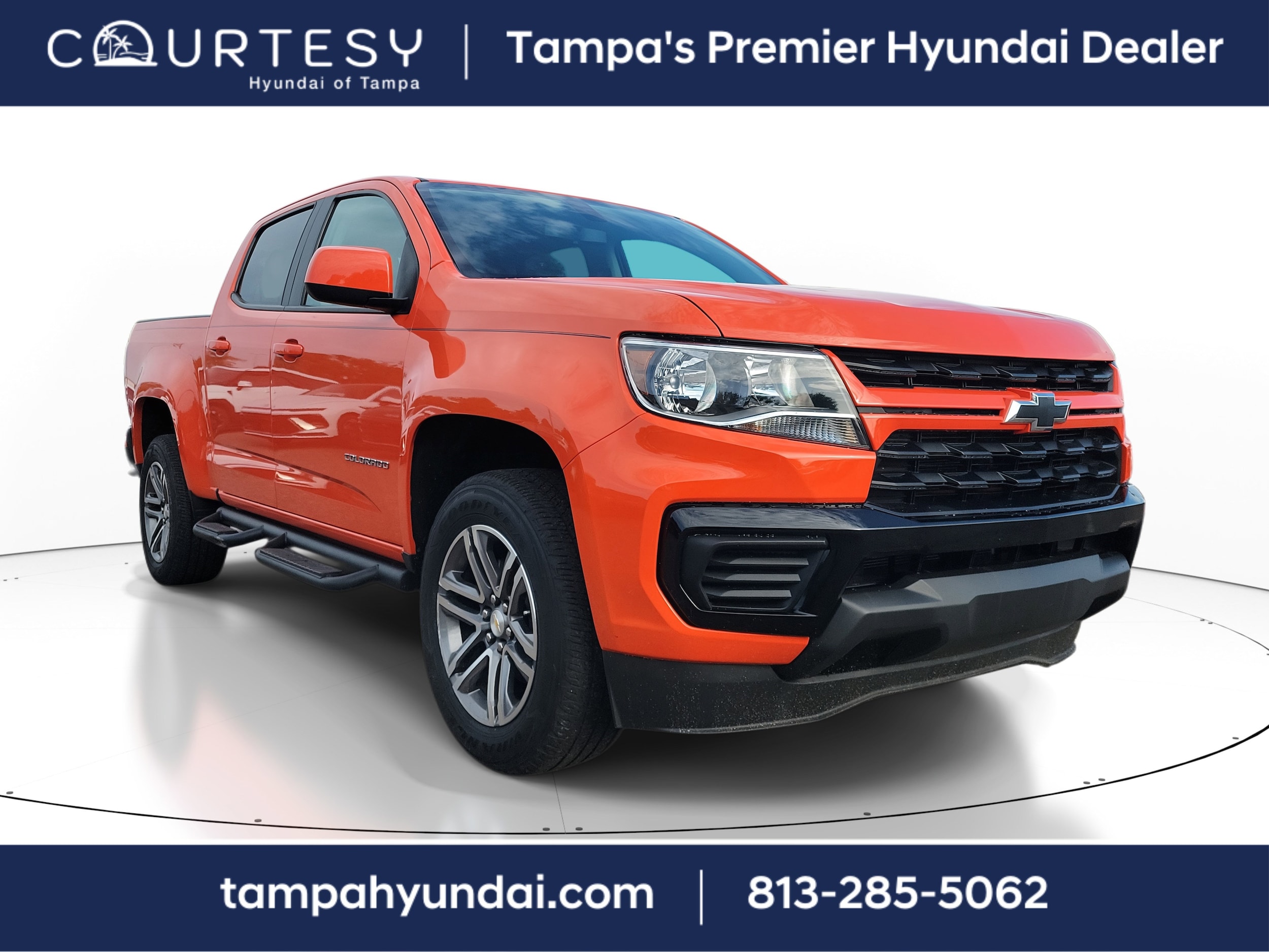 Used 2021 Chevrolet Colorado Work Truck with VIN 1GCGSBEN5M1238290 for sale in Tampa, FL