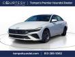 New 2026 Hyundai Elantra Hybrid Blue Sedan