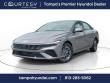 New 2025 Hyundai Elantra Hybrid Blue Sedan