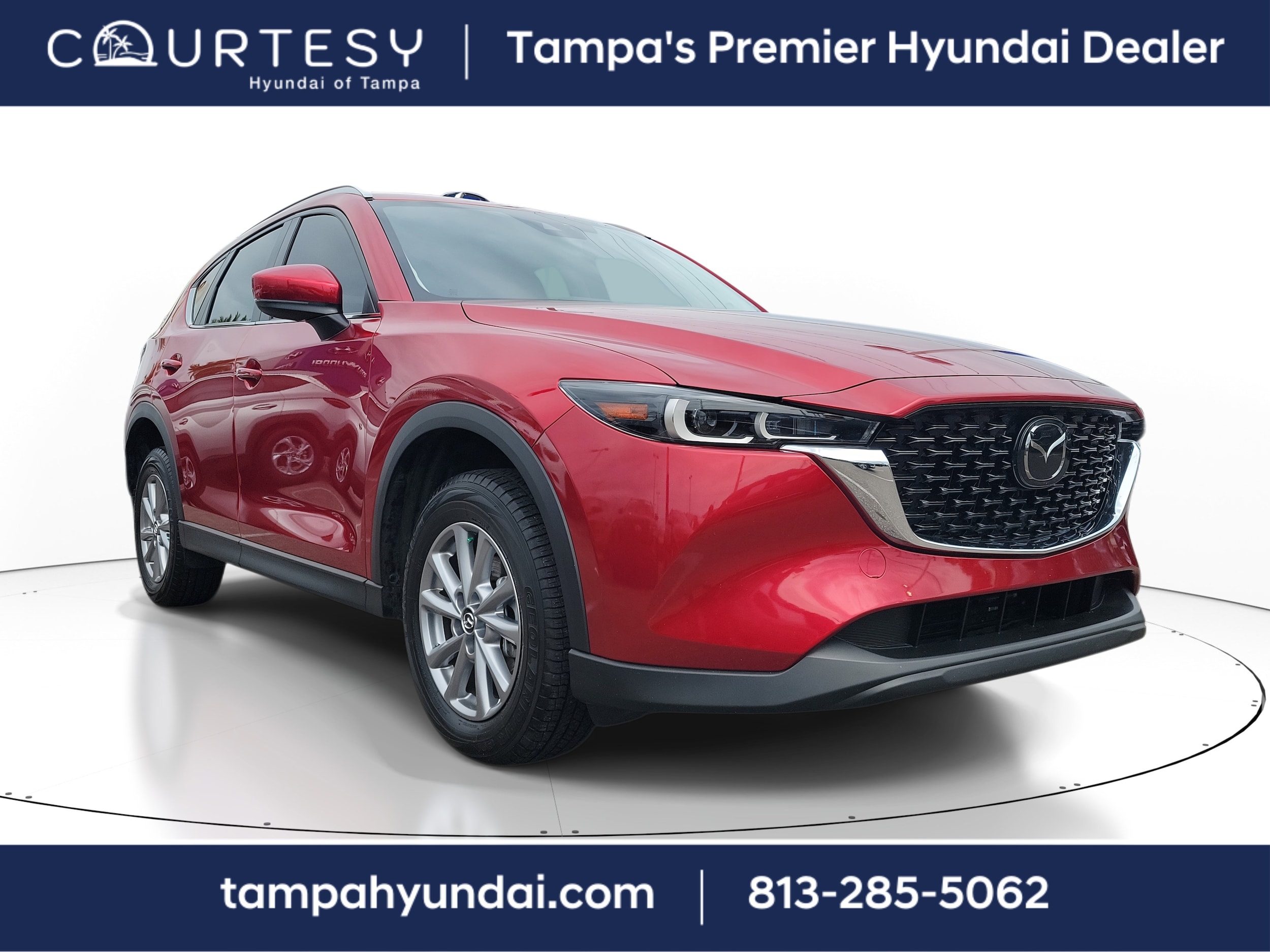 Used 2022 Mazda CX-5 S Preferred package with VIN JM3KFBCM4N0562757 for sale in Tampa, FL