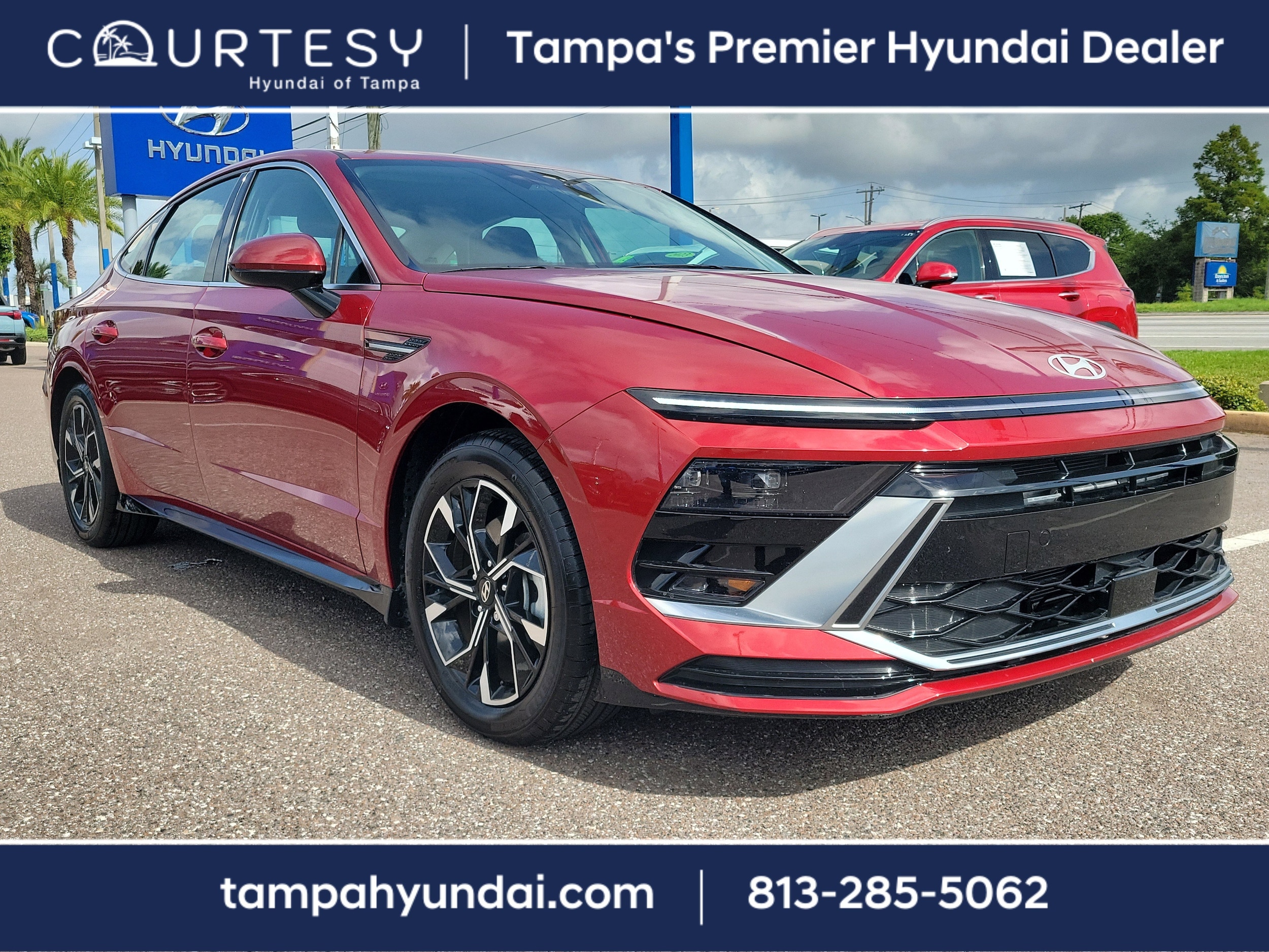 Certified 2024 Hyundai Sonata SEL with VIN KMHL64JA9RA406646 for sale in Tampa, FL