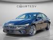 New 2026 Hyundai Elantra Hybrid Blue Sedan