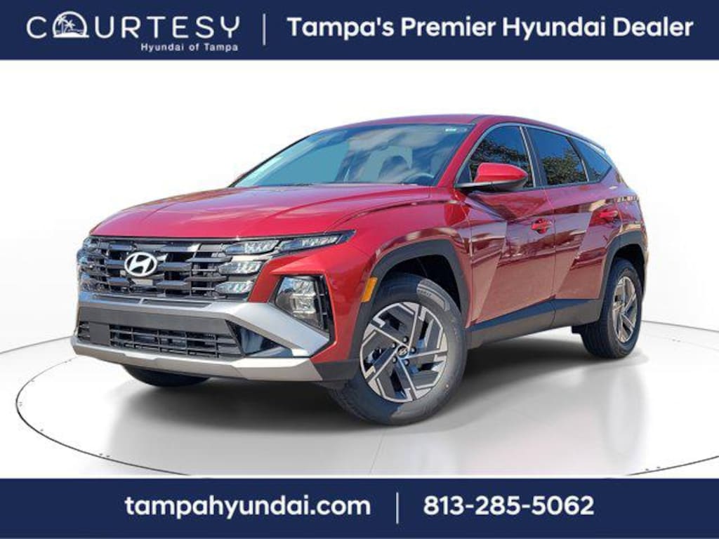New 2026 Hyundai Tucson Hybrid Blue SUV