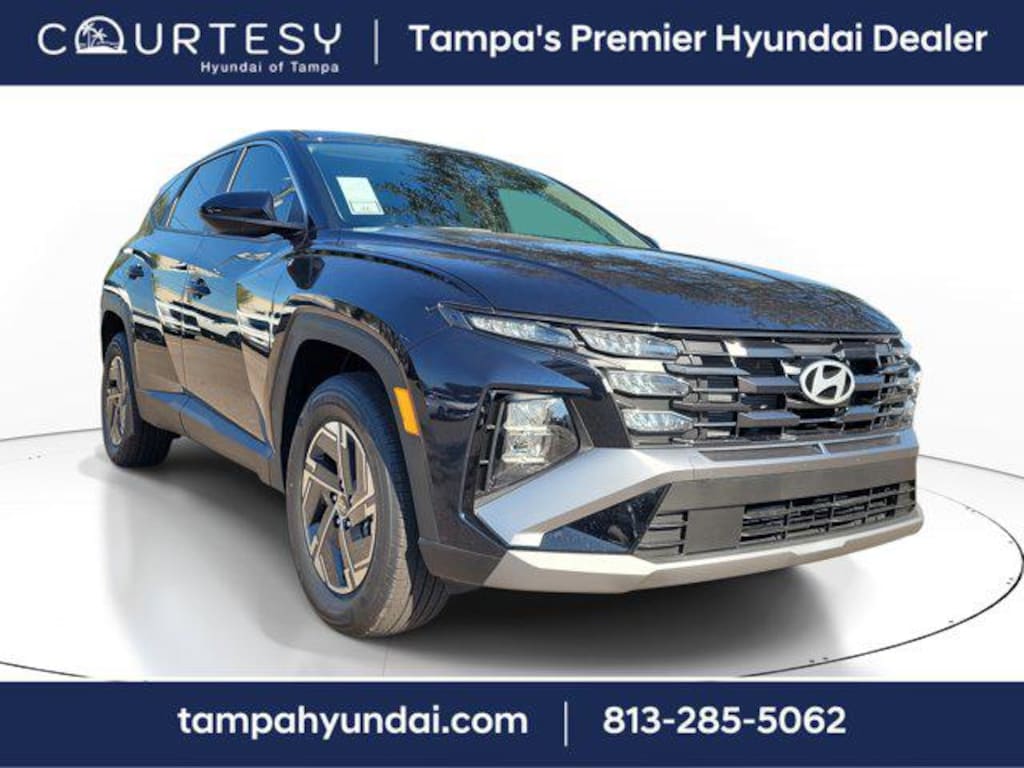 New 2026 Hyundai Tucson Hybrid Blue SUV