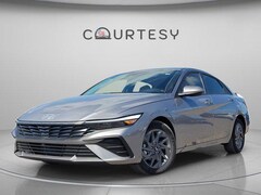 2026 Hyundai Elantra Hybrid Blue Sedan