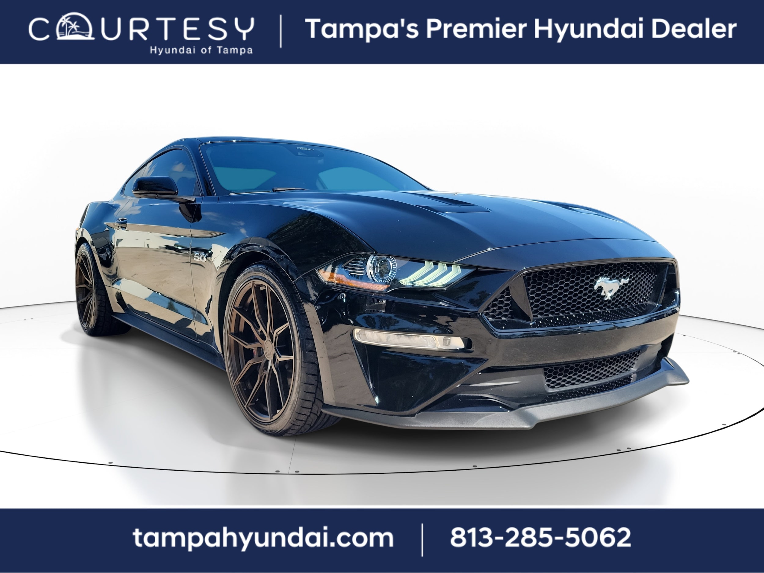 Used 2021 Ford Mustang GT Premium with VIN 1FA6P8CF2M5133927 for sale in Tampa, FL