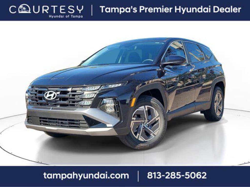 New 2026 Hyundai Tucson Hybrid Blue SUV