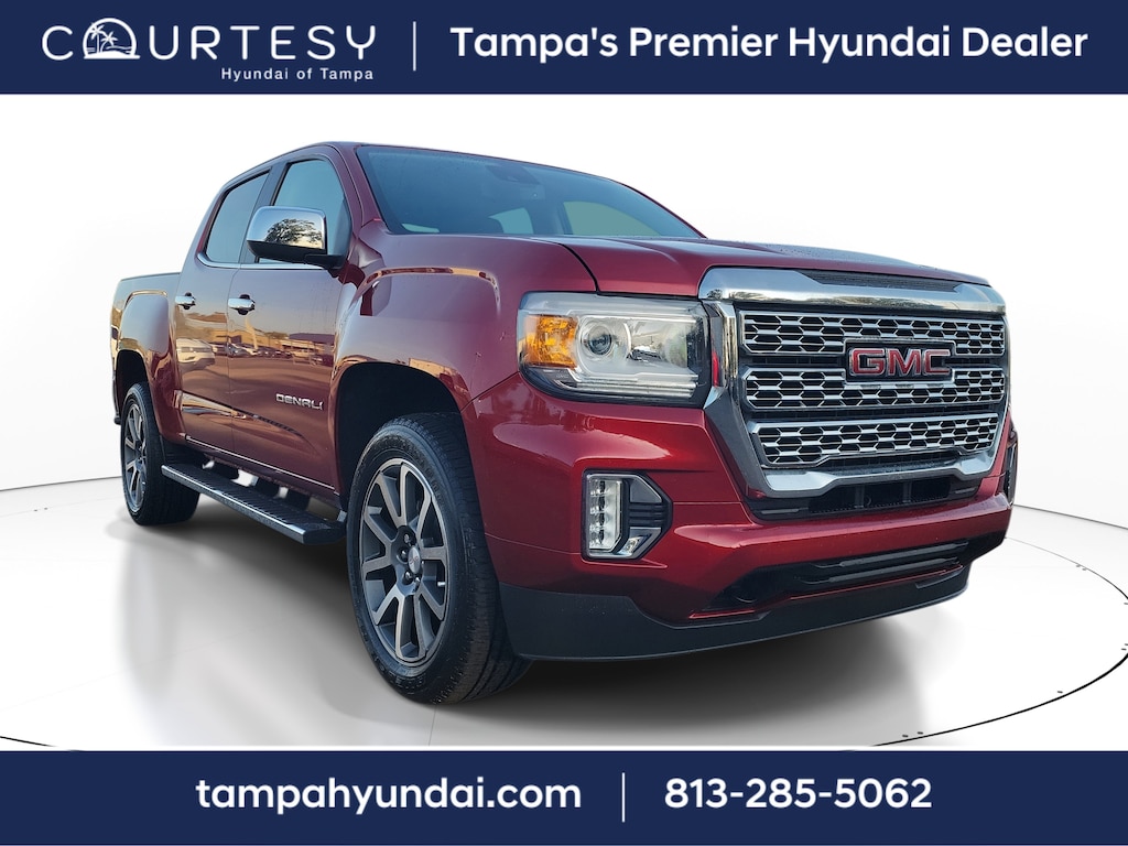 Used 2021 GMC Canyon Denali Truck Crew Cab