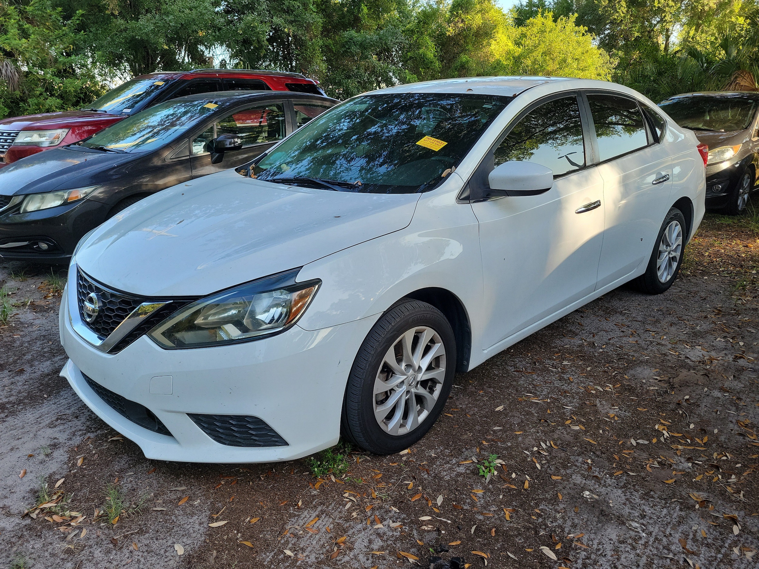 Used 2018 Nissan Sentra SV with VIN 3N1AB7AP9JY223845 for sale in Tampa, FL