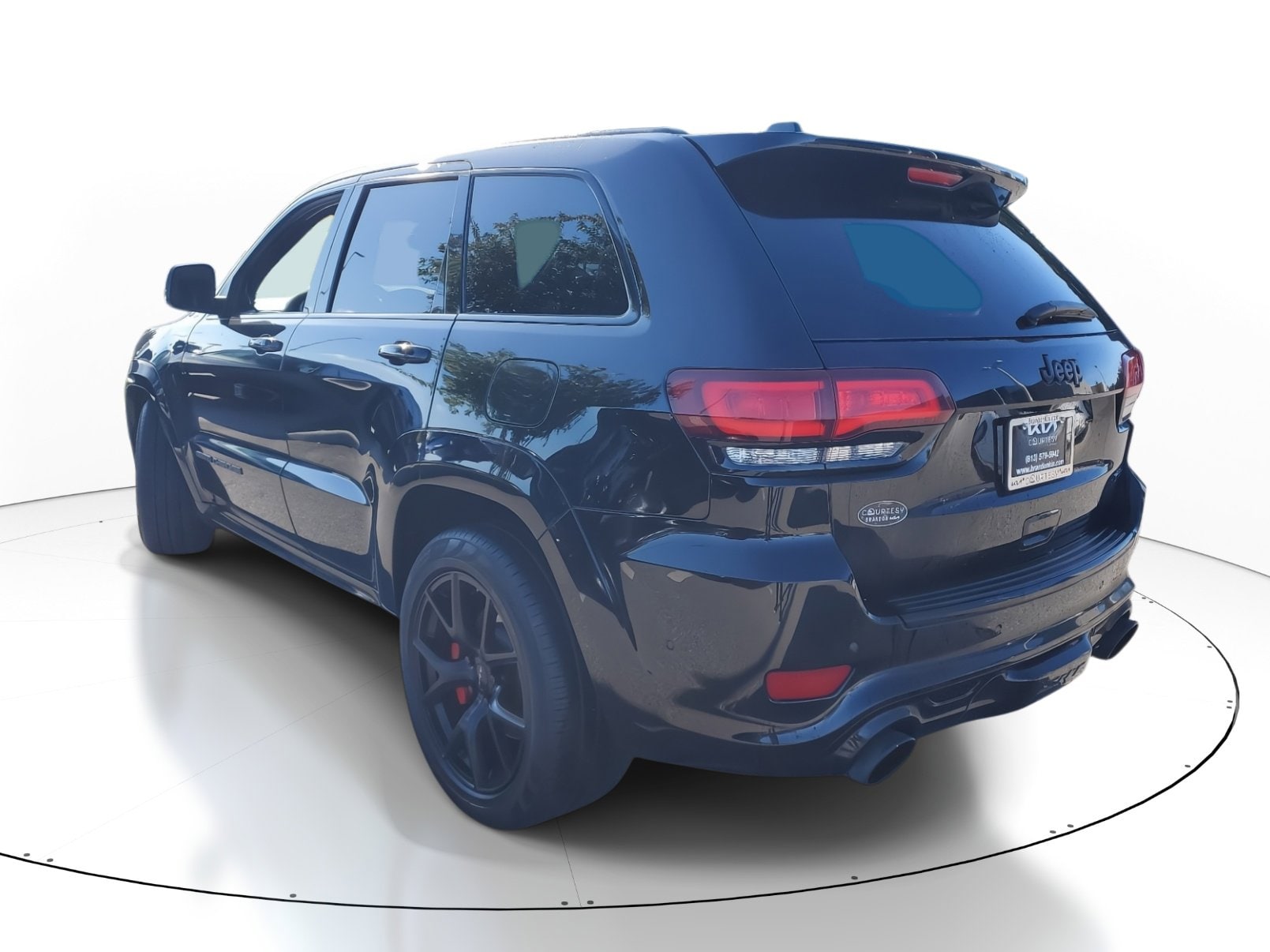 Used 2020 Jeep Grand Cherokee SRT with VIN 1C4RJFDJ2LC361548 for sale in Tampa, FL