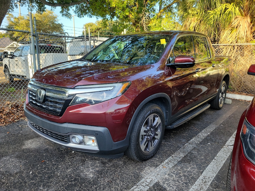 Used 2019 Honda Ridgeline RTL-E AWD Truck Crew Cab