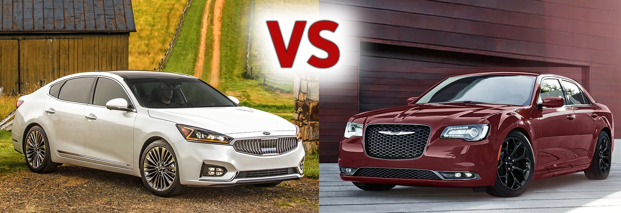 Kia Cadenza versus Chrysler 300