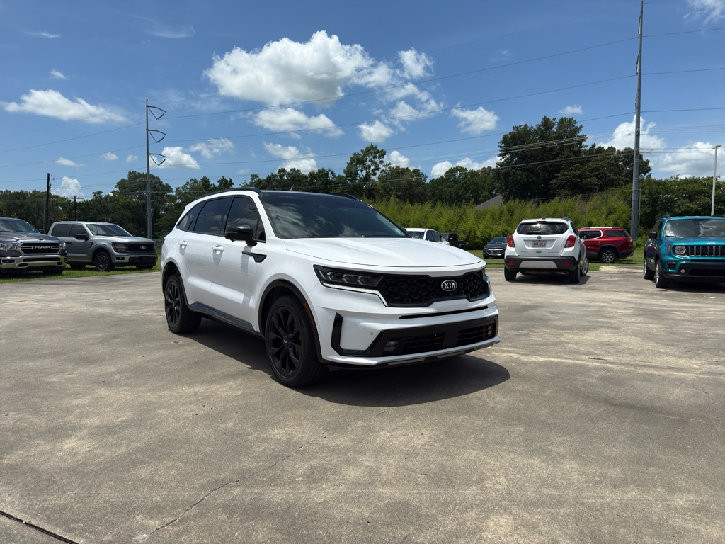 Used 2021 Kia Sorento SX Prestige with VIN 5XYRK4LFXMG036237 for sale in Lafayette, LA