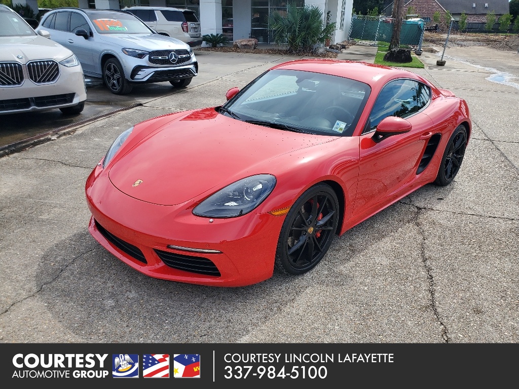 2017 Porsche 718 Cayman S Launch Edition Coupe