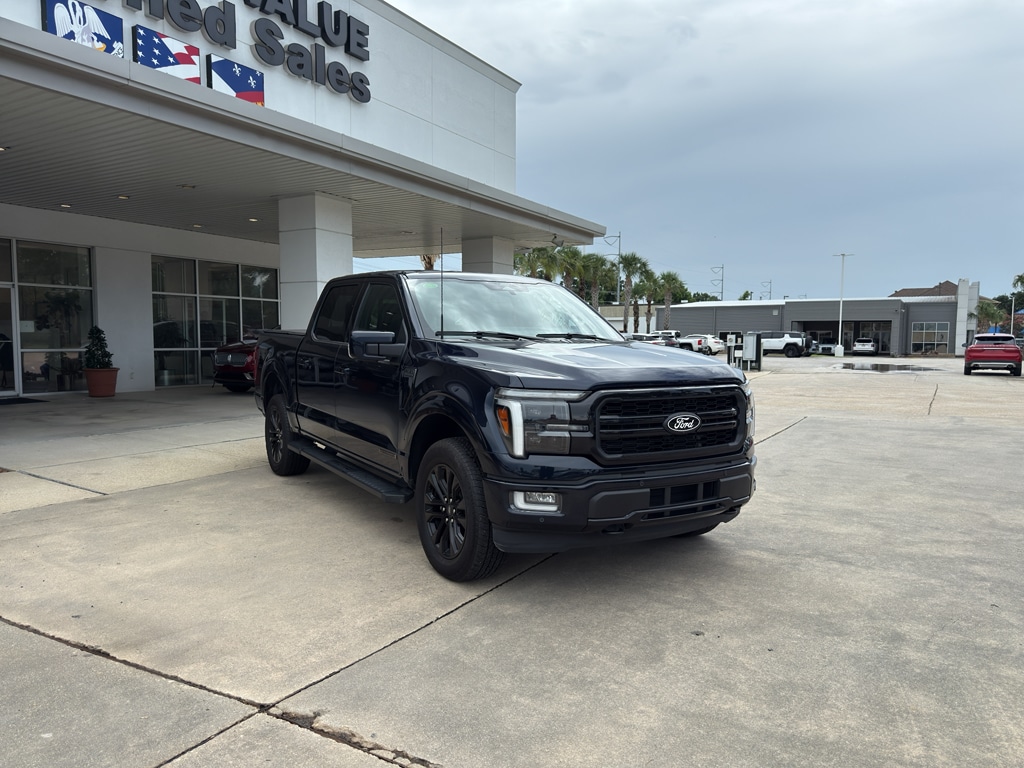 Used 2024 Ford F-150 Lariat with VIN 1FTFW5LD2RFA00418 for sale in Lafayette, LA