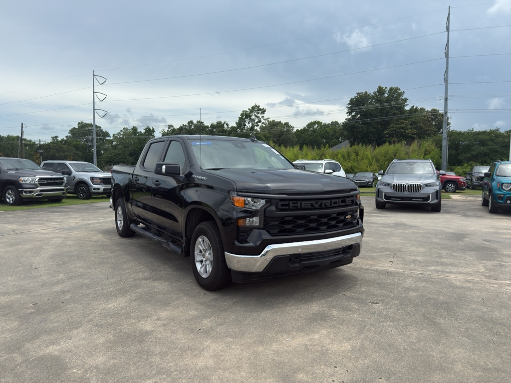 Used 2024 Chevrolet Silverado 1500 Work Truck with VIN 1GCPAAEK1RZ119731 for sale in Lafayette, LA