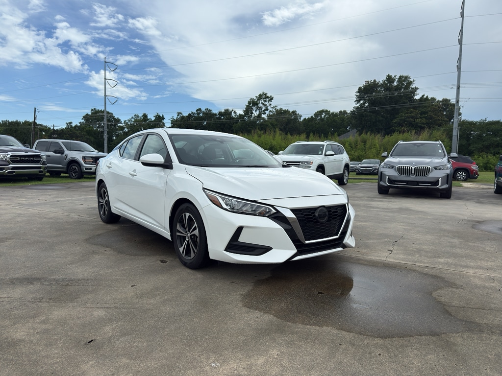 Used 2022 Nissan Sentra SV with VIN 3N1AB8CV6NY307418 for sale in Lafayette, LA