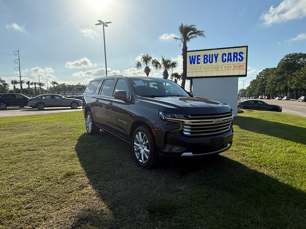 Used 2021 Chevrolet Suburban High Country with VIN 1GNSCGKL0MR160159 for sale in Lafayette, LA