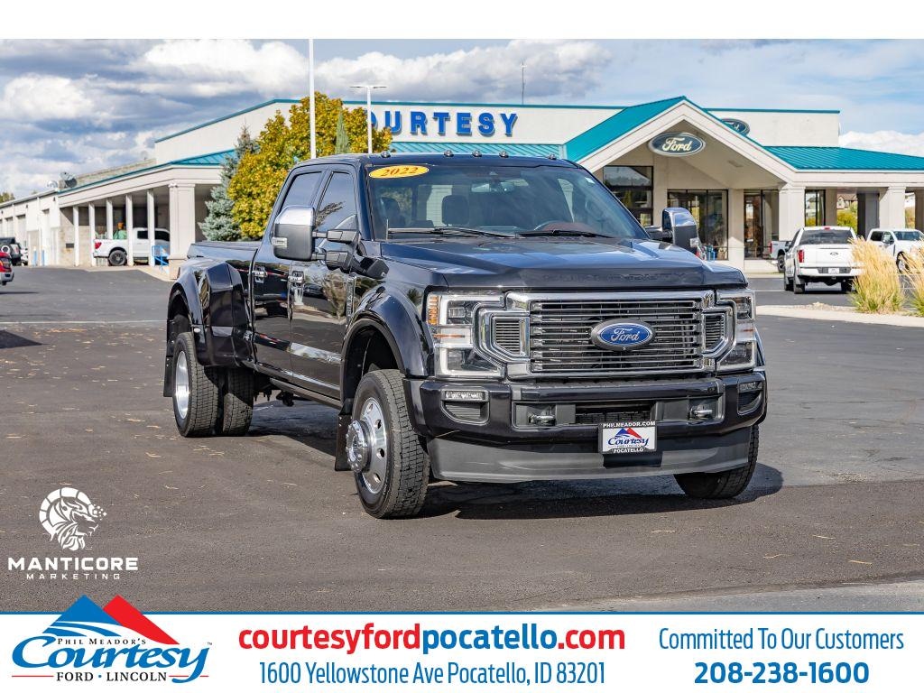 Used 2022 Ford F-450 Platinum Cab; Crew