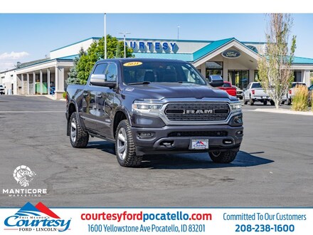 Featured used 2021 Ram 1500 Limited Turbo Diesel Cab; Crew; Short Bed 1C6SRFHM7MN582266 for sale in Pocatello, ID