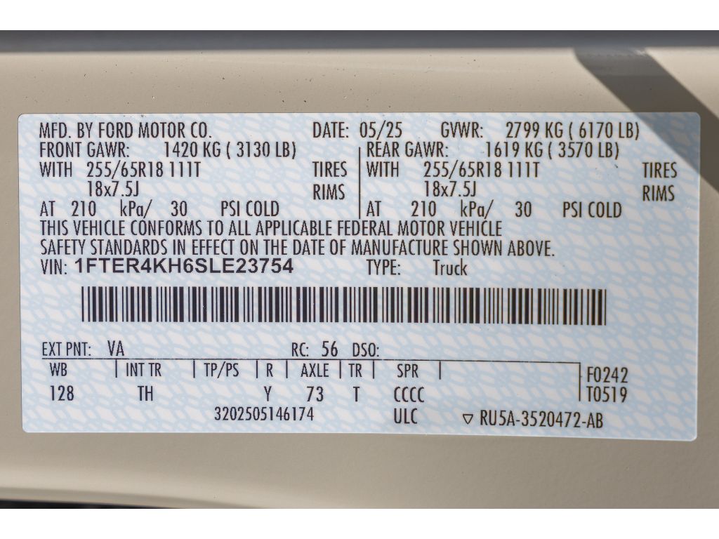 2025 Ford Ranger Lariat - Photo 32