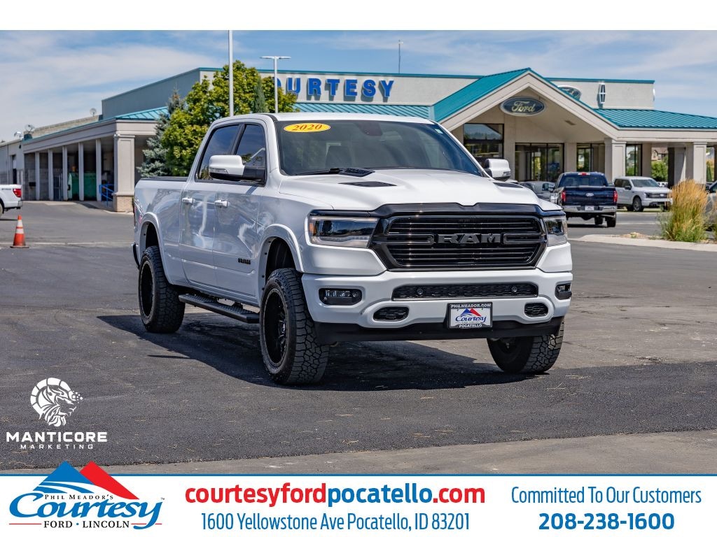 Used 2020 Ram 1500 Laramie Level 2 Night Edition Cab; Crew; Long Bed