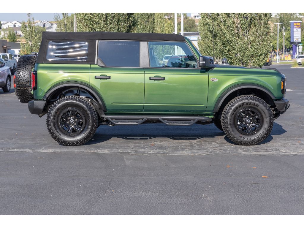 Used 2022 Ford Bronco 4-Door Wildtrak with VIN 1FMEE5DP7NLB57117 for sale in Pocatello, ID