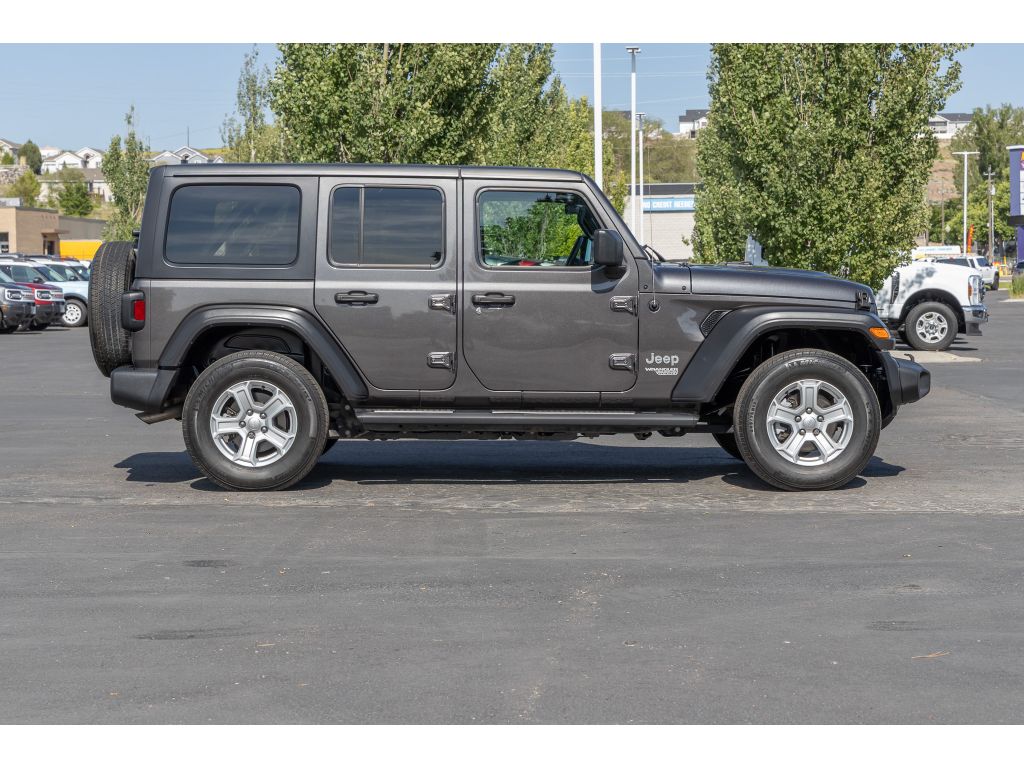 Used 2019 Jeep Wrangler Unlimited Sport S with VIN 1C4HJXDG9KW641566 for sale in Pocatello, ID