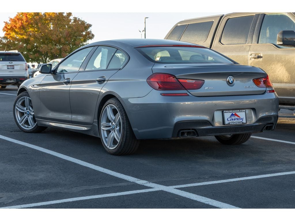Used 2015 BMW 6 Series 650i xDrive Gran Coupe Sedan