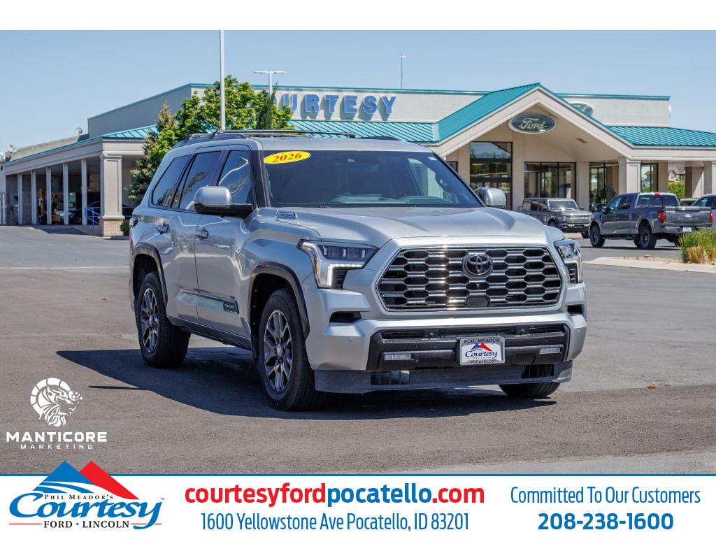 2026 Toyota Sequoia Platinum 4WD i-FORCE MAX Hybrid's photo