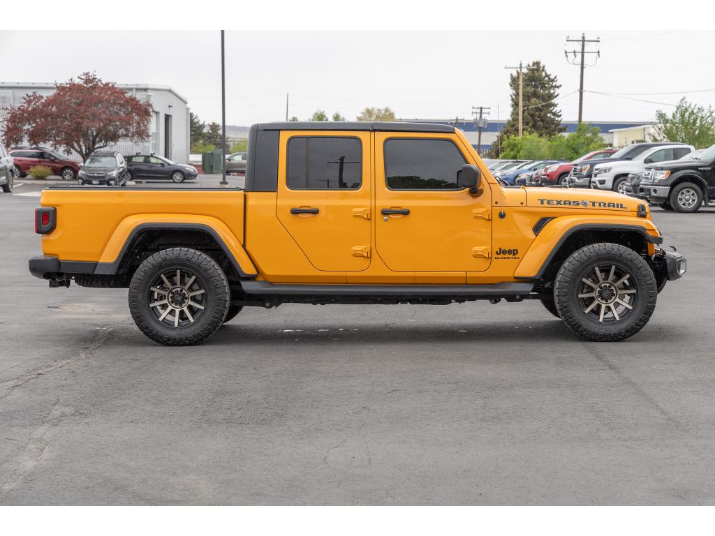 Used 2021 Jeep Gladiator Texas Trail with VIN 1C6HJTAG0ML554096 for sale in Pocatello, ID