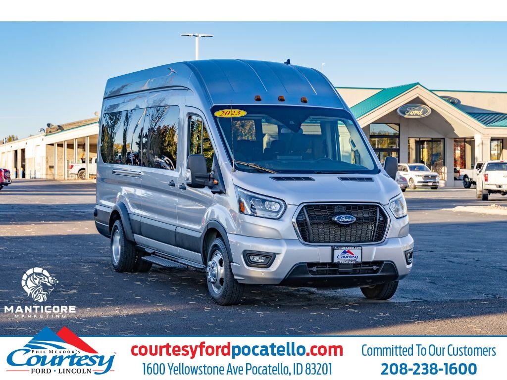 Used 2023 Ford Transit Wagon XLT 3.5L Ecoboost Van; Passenger