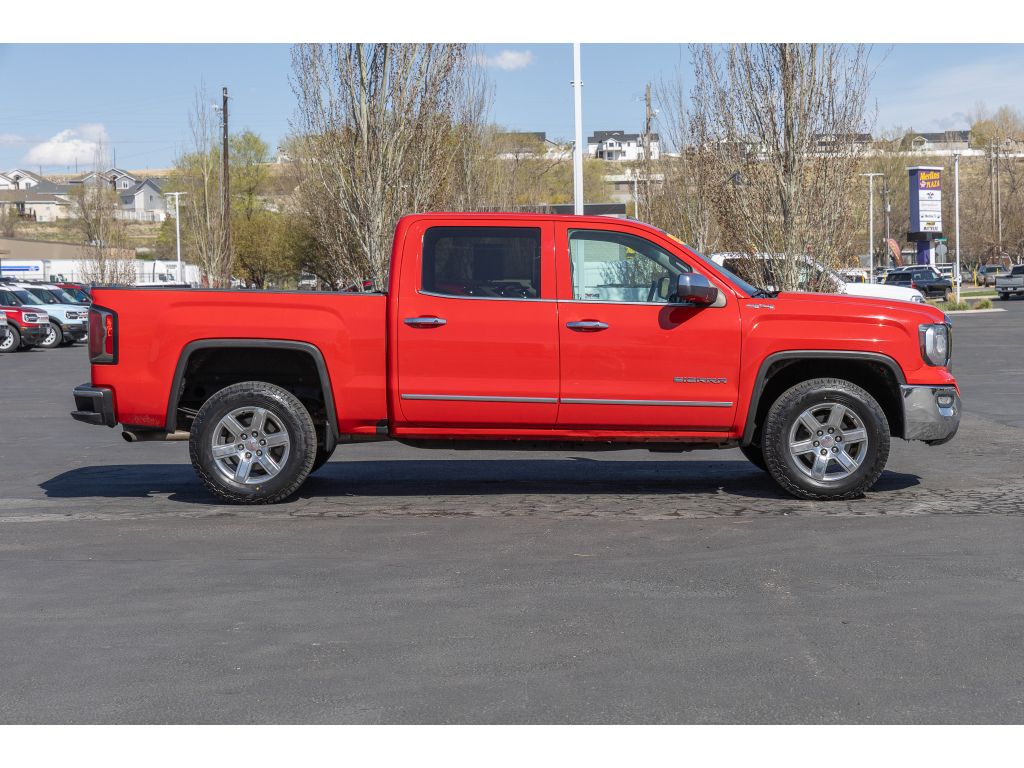 Used 2018 GMC Sierra 1500 SLT with VIN 3GTU2NEC8JG412028 for sale in Pocatello, ID