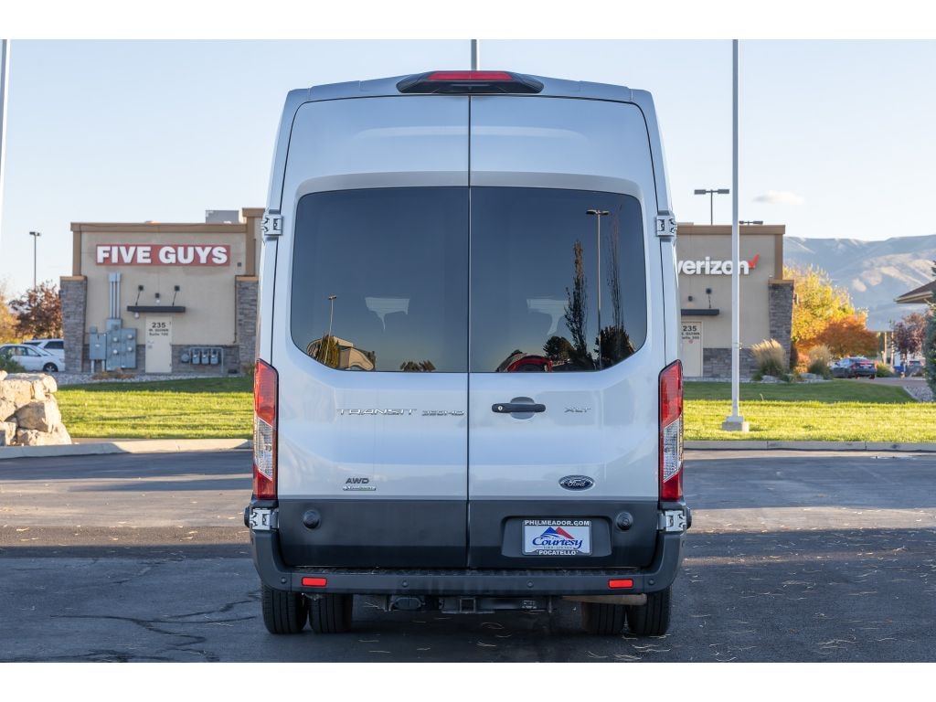 Used 2023 Ford Transit Wagon XLT 3.5L Ecoboost Van; Passenger