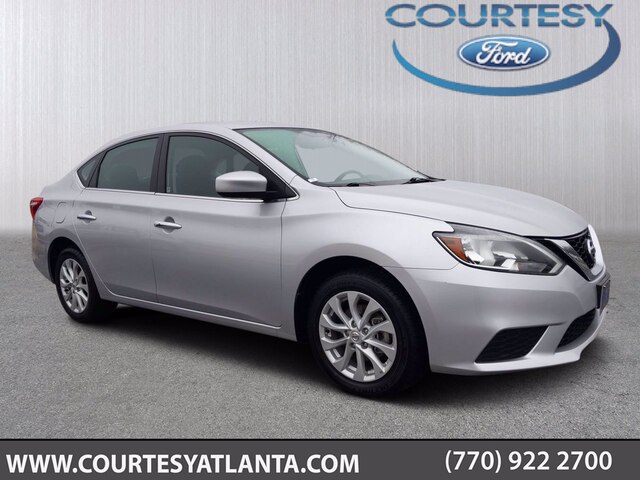 Used 2019 Nissan Sentra SV with VIN 3N1AB7AP2KY361356 for sale in Conyers, GA