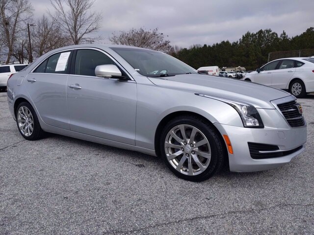 Used 2018 Cadillac ATS Sedan Luxury with VIN 1G6AB5RX7J0128591 for sale in Conyers, GA