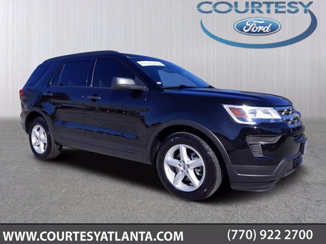 Certified 2019 Ford Explorer Base with VIN 1FM5K7B80KGA94804 for sale in Conyers, GA