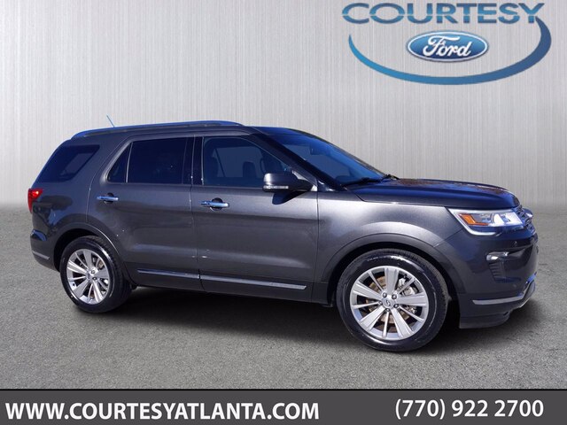 Certified 2019 Ford Explorer Limited with VIN 1FM5K7F85KGB11204 for sale in Conyers, GA