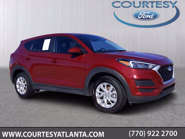 Used 2019 Hyundai Tucson SE with VIN KM8J23A45KU959404 for sale in Conyers, GA