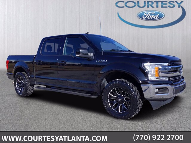 Certified 2020 Ford F-150 Lariat with VIN 1FTEW1C53LFA64519 for sale in Conyers, GA