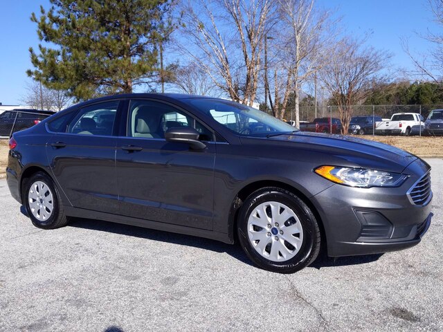 Certified 2019 Ford Fusion S with VIN 3FA6P0G73KR159970 for sale in Conyers, GA