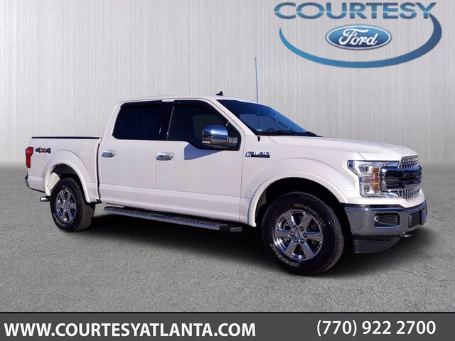 Certified 2019 Ford F-150 Lariat with VIN 1FTEW1E40KKF13889 for sale in Conyers, GA