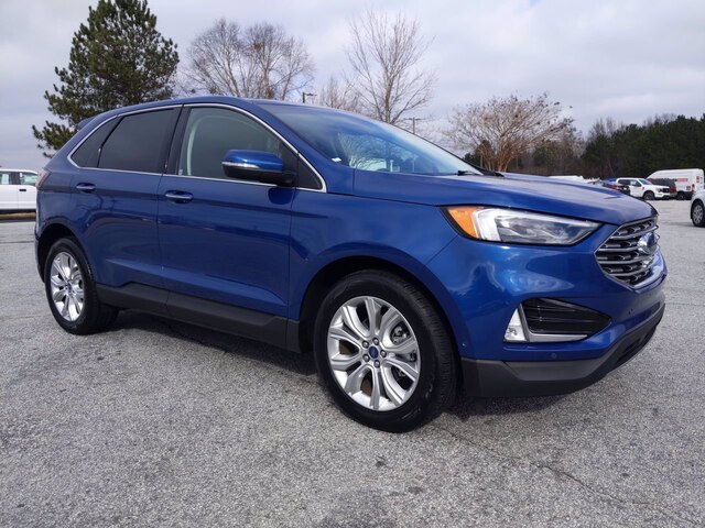 Certified 2020 Ford Edge Titanium with VIN 2FMPK3K95LBA16263 for sale in Conyers, GA