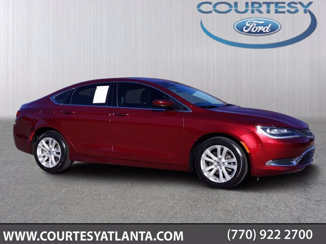 Used 2016 Chrysler 200 Limited with VIN 1C3CCCAB4GN177089 for sale in Conyers, GA