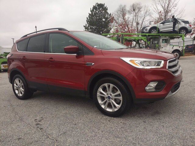 Certified 2017 Ford Escape SE with VIN 1FMCU0GD4HUA18513 for sale in Conyers, GA