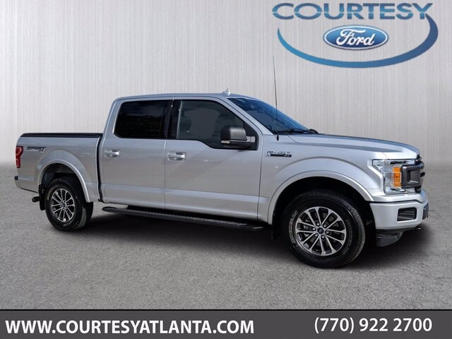 Certified 2018 Ford F-150 XLT with VIN 1FTEW1EP1JFE16542 for sale in Conyers, GA