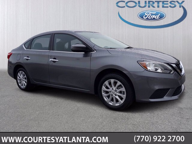 Used 2019 Nissan Sentra SV with VIN 3N1AB7AP5KY427804 for sale in Conyers, GA